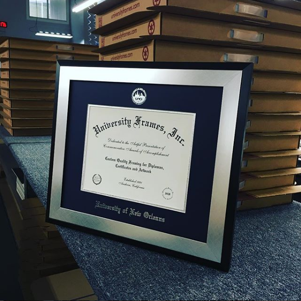 Get Your Diploma Frame from University Frames